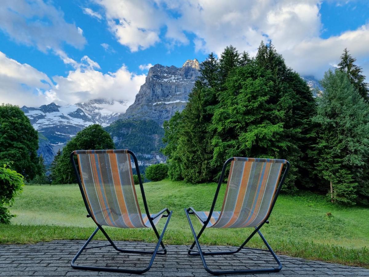 Mom - Alpine Boutique Apartments, Grindelwald Gletscher, Eiger View Terrace Studio Exteriér fotografie