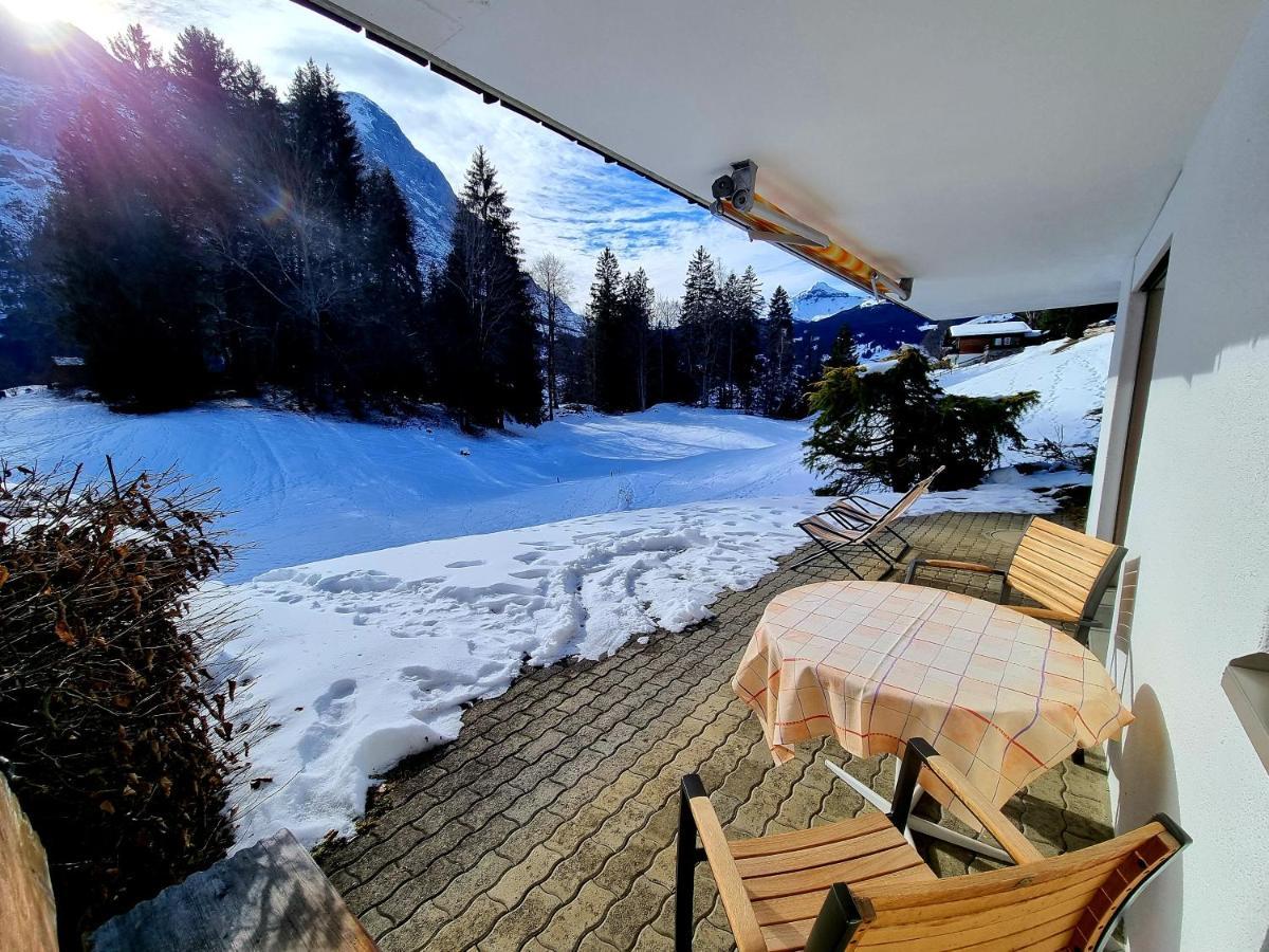 Mom - Alpine Boutique Apartments, Grindelwald Gletscher, Eiger View Terrace Studio Exteriér fotografie