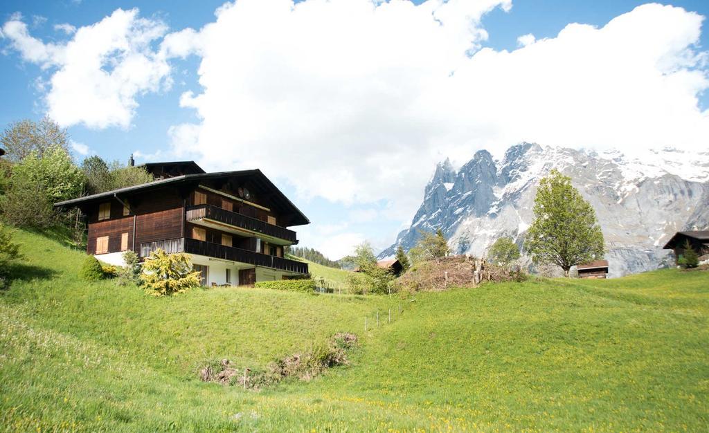 Mom - Alpine Boutique Apartments, Grindelwald Gletscher, Eiger View Terrace Studio Exteriér fotografie